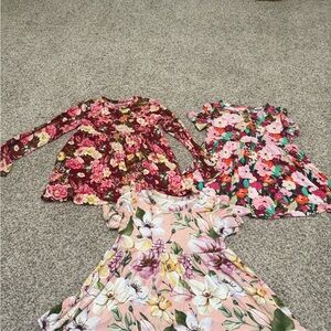 Posh peanut  Patterned shirt Set great condition 4T